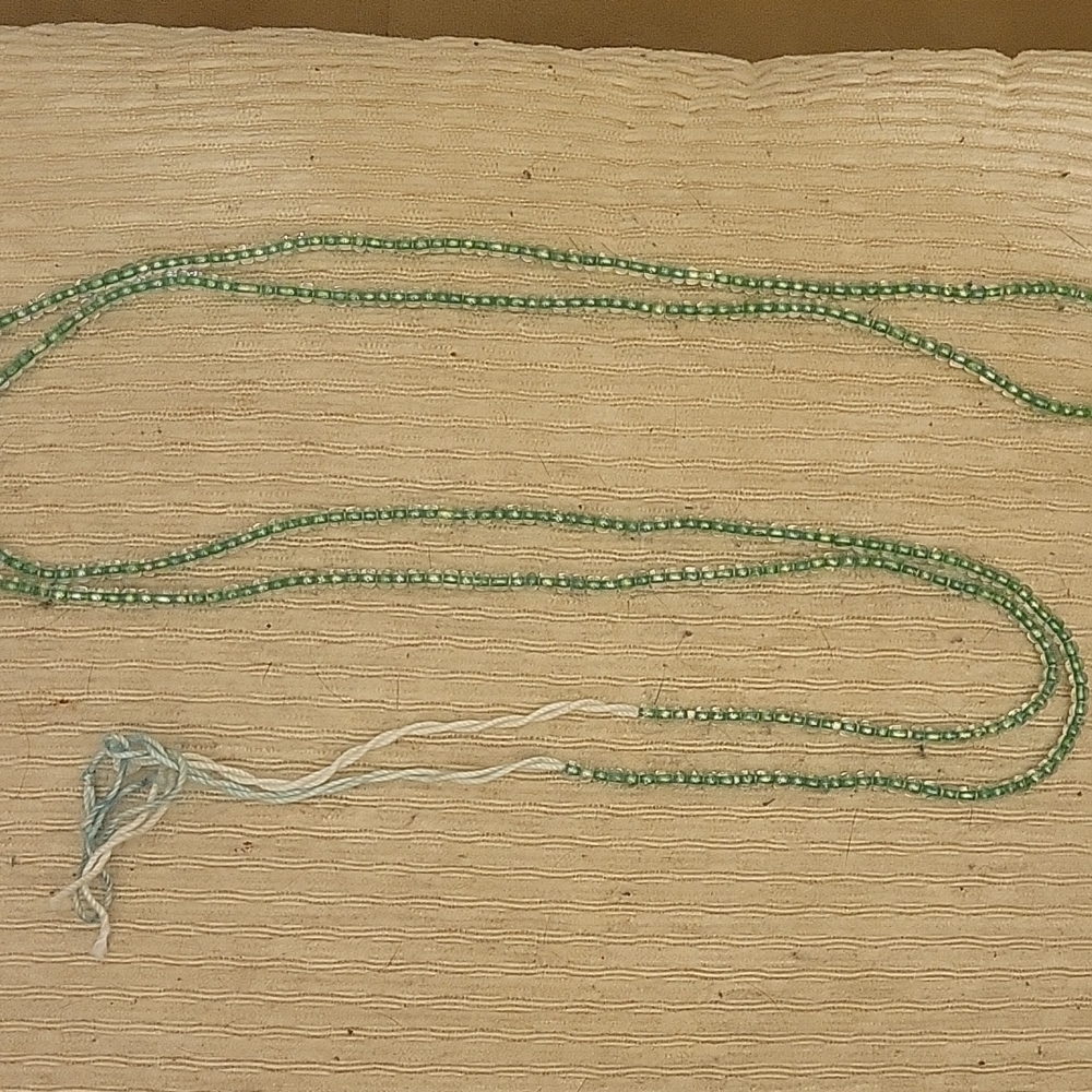Elegant Green Beaded Necklace
